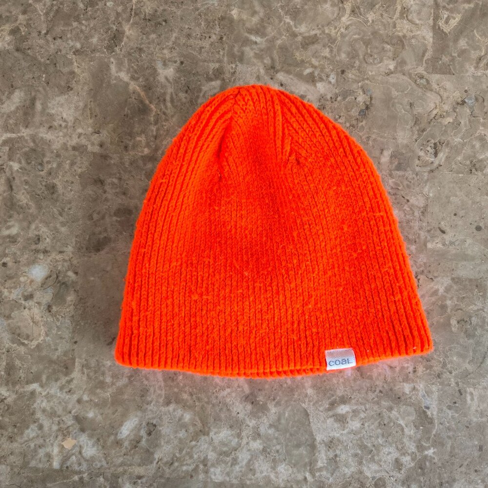 Coal Youth Beanie Hat Orange Size OS Unisex
